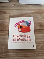Psychology for Medicine - Geneeskunde Studieboek, Susan Ayers and Richard de Visser, Ophalen of Verzenden, Gamma, WO