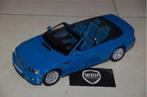 1:18 BMW M3 E46 CABRIOLET laguna seca blue Kyosho no box WRH, Hobby en Vrije tijd, Modelauto's | 1:18, Verzenden, Zo goed als nieuw