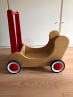Houten loopwagen Van Dijk Toys, Ophalen of Verzenden, Zo goed als nieuw, Duw- of Trekspeelgoed