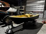 Mooie sloep te koop met trailer & Honda 8 pk motor, Ophalen, Gebruikt