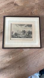 Gravure Linschoten J. de Beijer, Antiek en Kunst, Ophalen of Verzenden