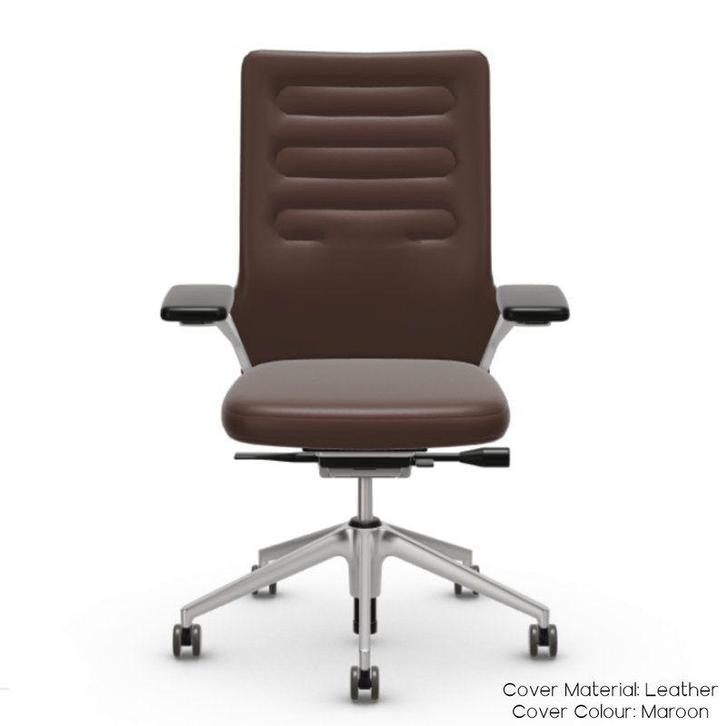 Vitra AC 5 Work – Bureaustoel – Bruin – Refurbished, Huis en Inrichting, Bureaustoelen, Zo goed als nieuw, Bureaustoel, Bruin
