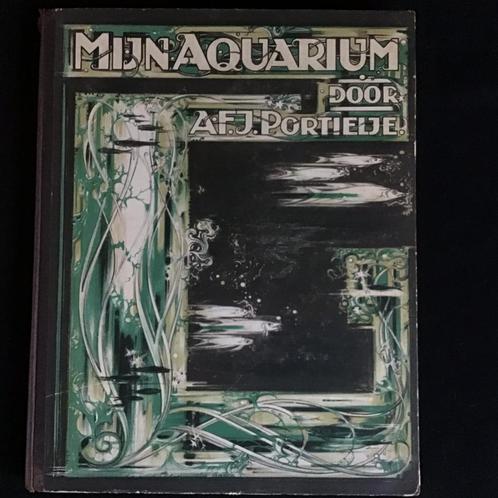 Mijn aquarium - Verkade - A.F.J. Portielje - 1925 vis vissen, Boeken, Prentenboeken en Plaatjesalbums, Plaatjesalbum, Ophalen of Verzenden