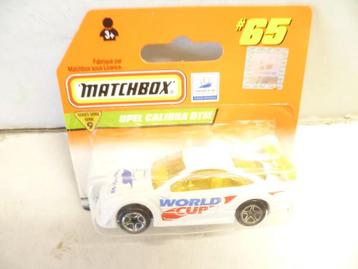 Matchbox nr 65 1997 Opel Calibra DTM World Cup France 1998  beschikbaar voor biedingen