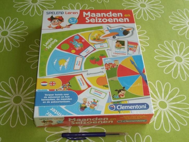 Nieuw in seal: Maanden en seizoenen - van Spelend leren, Kinderen en Baby's, Speelgoed | Educatief en Creatief, Nieuw, Ontdekken