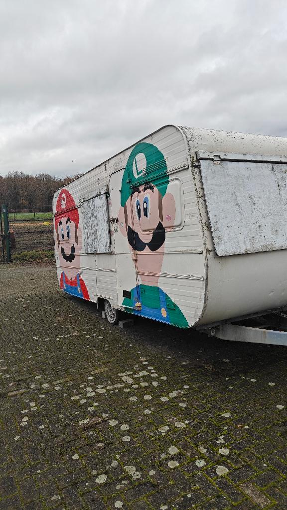 Caravan Mario & Luigi (festivals), Hobby en Vrije tijd, Overige Hobby en Vrije tijd, Gebruikt, Ophalen