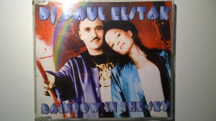 Dj Paul Elstak - Rainbow In The Sky, Cd's en Dvd's, Cd Singles, Zo goed als nieuw, Dance, 1 single, Maxi-single, Ophalen of Verzenden