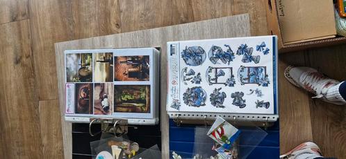 Knipvellen voor kaarten maken - grote partij, Hobby en Vrije tijd, Scrapbooking, Zo goed als nieuw, Versiering of Embellishment