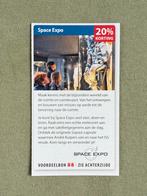 Space Expo voordeelbon 20% korting, Tickets en Kaartjes, Drie personen of meer, Kortingsbon, Pretpark
