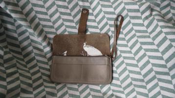 Keecie, leren tas, clutch, telefoon tasje, Top Secret beschikbaar voor biedingen