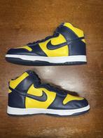 Nike Dunk High Zwart /Geel Maat 44, Kleding | Heren, Schoenen, Ophalen, Overige kleuren, Nike, Sneakers of Gympen