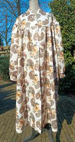 Vintage retro dames duster ochtendjas paisley design, Ophalen of Verzenden, Gedragen