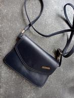 Elegante blauwe schoudertas - 3 vakken, Ophalen of Verzenden, Zo goed als nieuw, Blauw, Schoudertasje