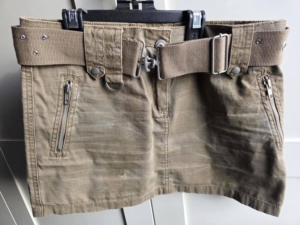 Mooie Protest minirok,riem,nooit gedragen!Maat 36,nieuwstaat, Kleding | Dames, Rokken, Nieuw, Maat 38/40 (M), Overige kleuren