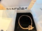 Pandora Rose Gouden Armband 18 cm, Ophalen of Verzenden, Zo goed als nieuw, Roze, Goud