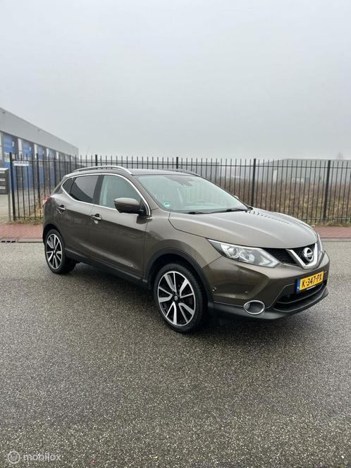 Nissan Qashqai 1.2 Tekna Led/Pano/360/Trekhaak, Auto's, Nissan, Bedrijf, Te koop, Qashqai, 360° camera, ABS, Achteruitrijcamera