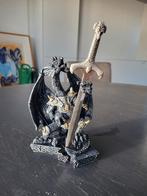 Draak met zwaard brievenhouder / beeld, Verzamelen, Ophalen, Gebruikt, Dier