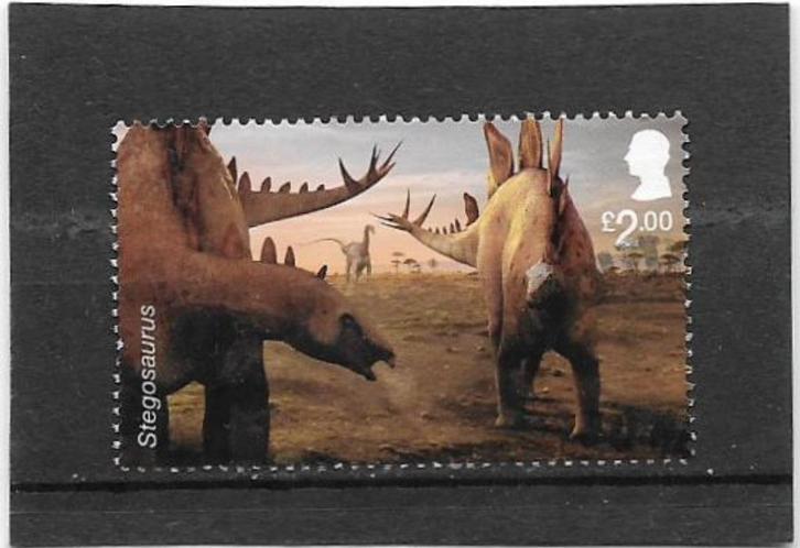 Engeland 2024 Age of the Dinosaurs – Stegosaurus £2.00, Postzegels en Munten, Postzegels | Europa | UK, Gestempeld, Verzenden
