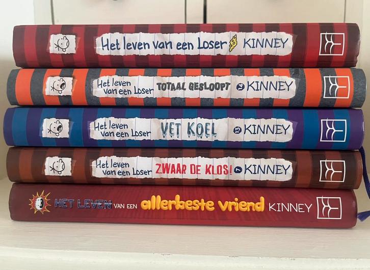 Diverse leesboeken uit de reeks Leven van een Loser, Boeken, Kinderboeken | Jeugd | 10 tot 12 jaar, Zo goed als nieuw, Ophalen of Verzenden