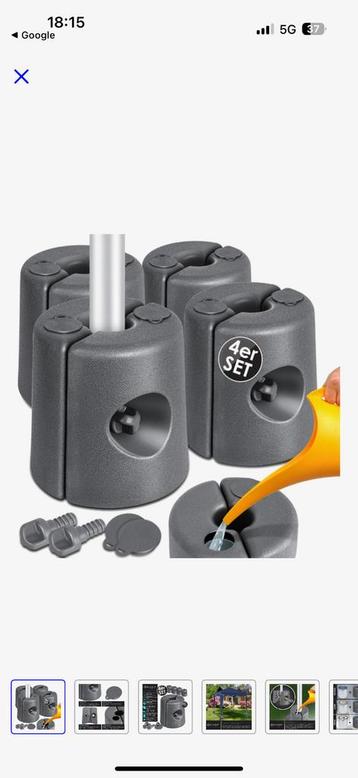 Paveljoen gewichten beschikbaar voor biedingen