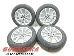 Sportvelgenset + winterbanden van een BMW 3-Serie (3-Serie 1, Ophalen of Verzenden, 3 maanden garantie, Gebruikt