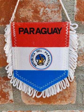 Paraguay 1980  prachtig uniek vintage vaantje beschikbaar voor biedingen