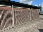 Kennel buitenhok met deur hondenhok paneel panelen, Ophalen, Met poort, Gebruikt, Spijlenhekwerk