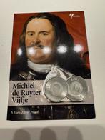 Michiel de Ruyter vijfje 2007 Zilver Proof, Postzegels en Munten, Munten | Nederland, Ophalen of Verzenden, Koningin Beatrix, Euro's