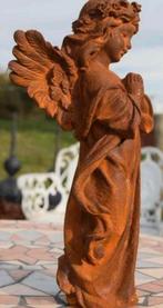 Prachtig Beeld van een Biddende Engel Gietijzer Nieuw, Tuin en Terras, Ophalen of Verzenden, Nieuw, Metaal