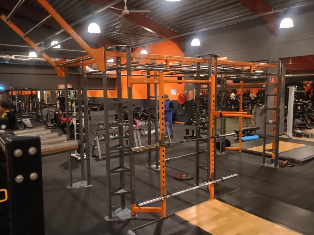 Crossfit Rig Lifemaxx XL, Ophalen, Zo goed als nieuw, Rug, Halterstangen