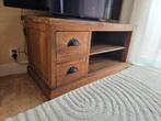 Teak houten tv meubel, Huis en Inrichting, Kasten | Televisiemeubels, Ophalen, Zo goed als nieuw, 25 tot 50 cm, Minder dan 100 cm
