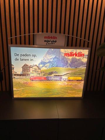 Marklin Lichtbak Enkelzijdig / lichtreclame beschikbaar voor biedingen