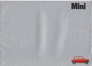 Austin Mini brochure auto 1971 (AS02) beschikbaar voor biedingen
