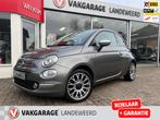 Fiat 500 1.2 Lounge, Glasdak, Navi, Leder, LMV, PDC, Rijklaa, Auto's, Fiat, Origineel Nederlands, Te koop, Zilver of Grijs, Airconditioning