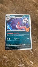 Gengar, Hobby en Vrije tijd, Verzamelkaartspellen | Pokémon, Ophalen of Verzenden, Gebruikt, Losse kaart