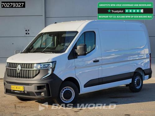 Renault Master 130PK 2025 Model! L2H2 Camera Carplay LED Air, Auto's, Bestelauto's, Bedrijf, Te koop, Airconditioning, Centrale vergrendeling