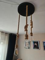 Hanglamp met 3 lampen, Ophalen of Verzenden, Zo goed als nieuw, Minder dan 50 cm, Metaal