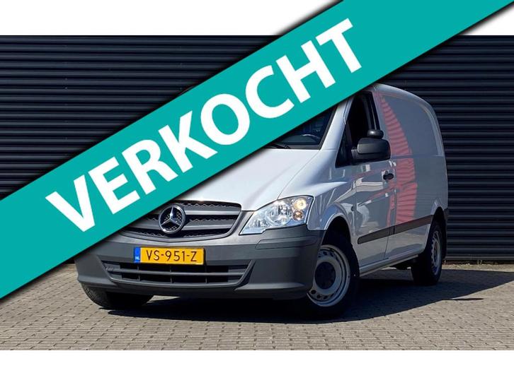 Mercedes-Benz Vito 116 CDI 320 Lang | Automaat | Airconditio, Auto's, Bestelauto's, Bedrijf, Te koop, ABS, Airconditioning, Centrale vergrendeling