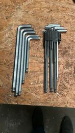 Inbus sleutels zie foto’s, Ophalen, Zo goed als nieuw