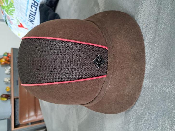 Charles Owen cap sp8 maat 56, Dieren en Toebehoren, Paardrijkleding, Zo goed als nieuw, Cap, Dressuur, Ophalen of Verzenden