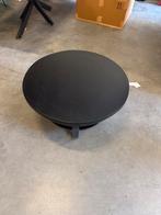 Nieuwe zwarte mango hout salon tafels de aller laaste koopje, Huis en Inrichting, Tafels | Salontafels, Ophalen, Nieuw, Rond, Minder dan 50 cm