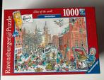 Fleroux puzzel 1000 stukjes Amsterdam winter, Hobby en Vrije tijd, Denksport en Puzzels, Ophalen of Verzenden, 500 t/m 1500 stukjes