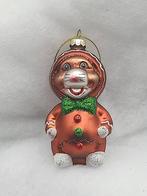 Albert Heijn Hamster Kerstbal Glas Gingerbread  Onesie10cmh, Diversen, Kerst, Ophalen of Verzenden, Zo goed als nieuw