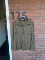 Mooij travelstof blouse maat l ongedragen khaki, Ophalen of Verzenden, Zo goed als nieuw, Maat 38/40 (M), Groen
