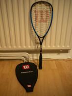 Wilson Hammer 180 squash-racket, Sport en Fitness, Squash, Ophalen of Verzenden, Zo goed als nieuw, Racket, Met hoes