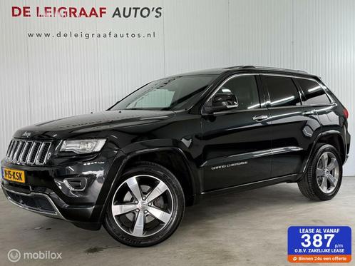 Jeep Grand Cherokee 3.0 CRD Overland Aut [grijs kenteken], Auto's, Bestelauto's, Bedrijf, Te koop, 4x4, ABS, Achteruitrijcamera