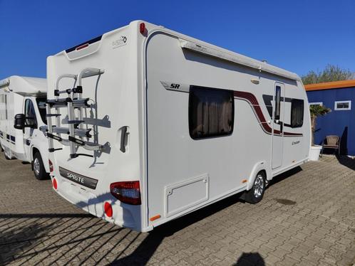 Sprite Cruzer 480SR Fransbed en zithoek. Last-minute korting, Caravans en Kamperen, Caravans, Bedrijf, tot en met 4, 1250 - 1500 kg