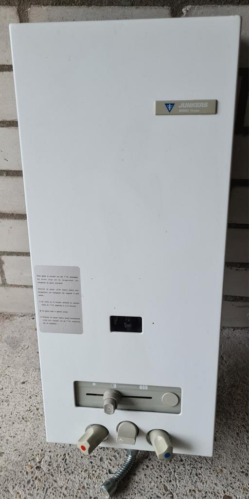 Junkers keukengeiser, Doe-het-zelf en Verbouw, Geisers en Boilers, Gebruikt, Geiser, Aardgas, Onbekend, Terugslagbeveiliging (TTB)