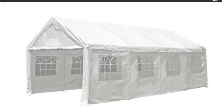 Partytent 4x8 meter - Ideaal voor feesten!!, Tuin en Terras, Partytenten, Minder dan 5 meter, Ophalen