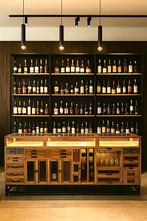 vintage toonbank wijnbar drankenkast winkelkast, Ophalen